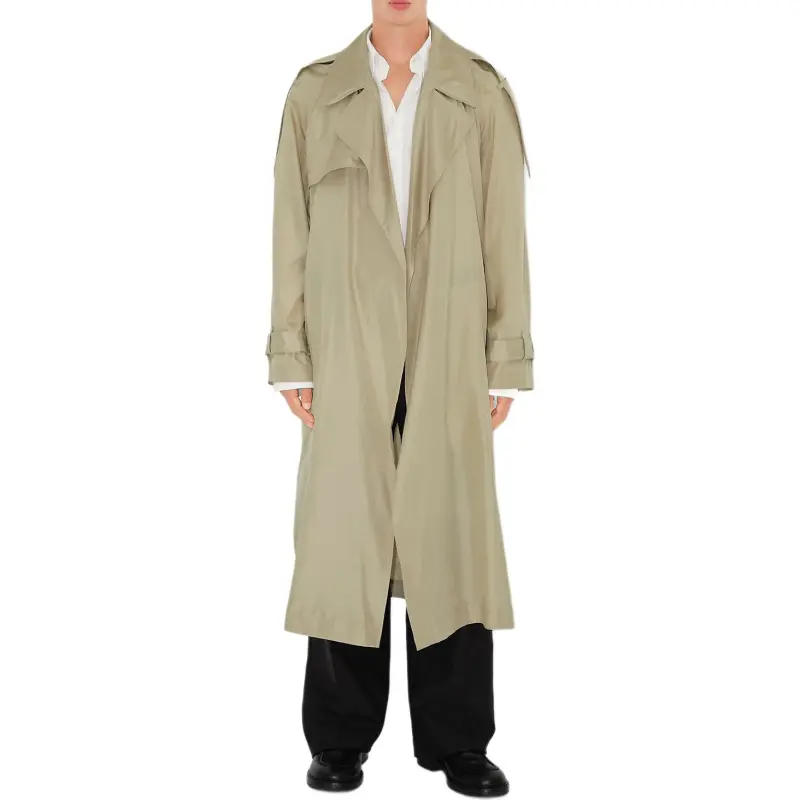 Burberry Silk Trench Coat-2