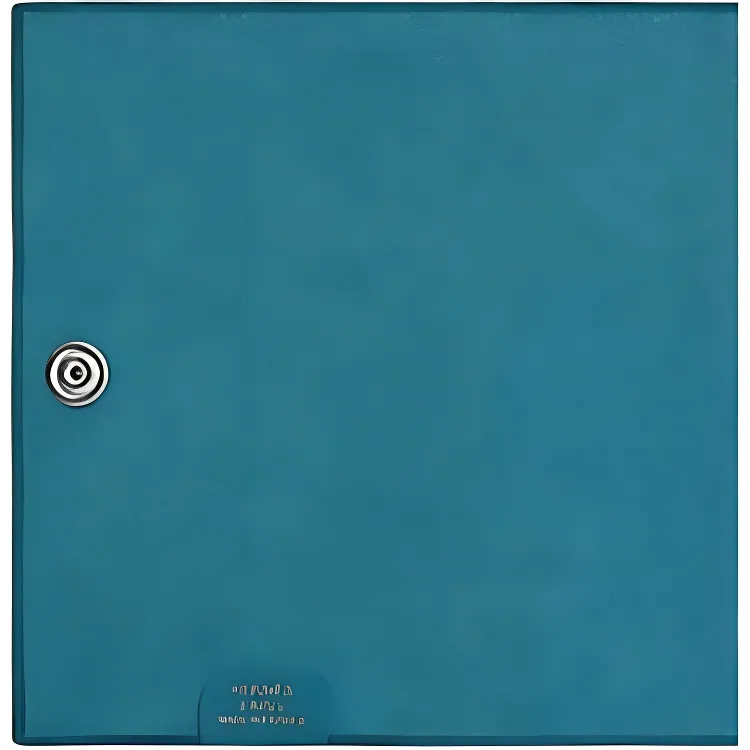 HERMES Ulysse Togo Calfskin Storage Bag Unisex D2 New Bleu Jean Denim Blue-2