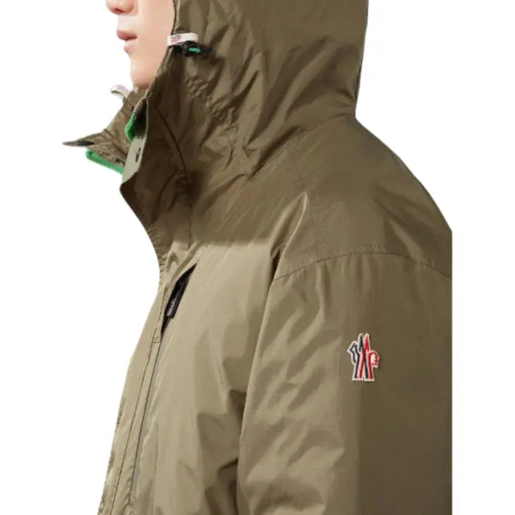 Moncler Feather Down Hooded Jacket-4