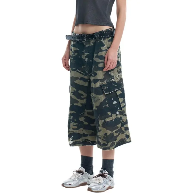 STARTER Sportlife SS25 Cargo Shorts Unisex Camouflage-5