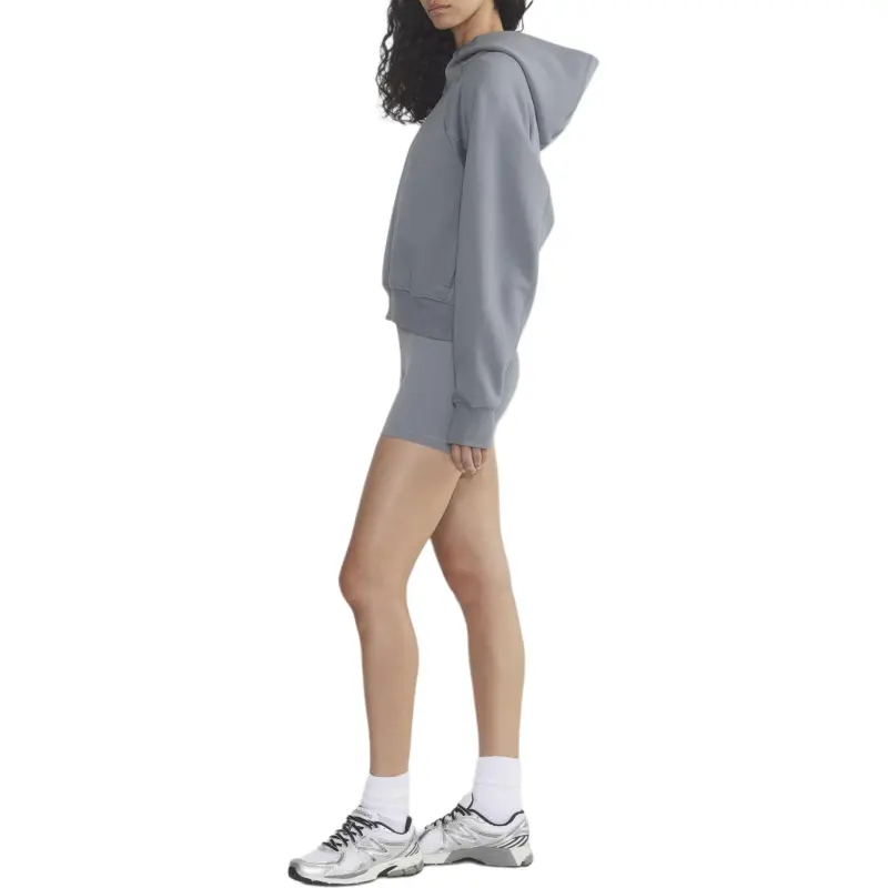 ARITZIA Golden FormaFleeceTM Oxygen Hi- Hip Zip Hoodie Sweatshirt Women's Shady Blue-2