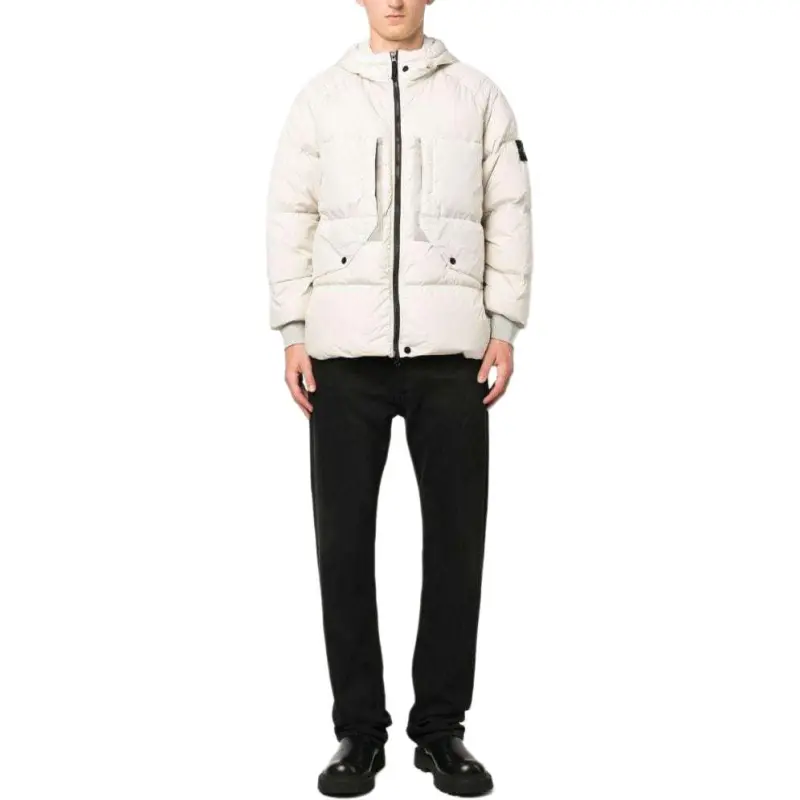STONE ISLAND Compass patch Puffer Jacket-3