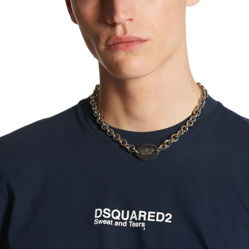 DSQUARED 2 Logo print T shirt-4