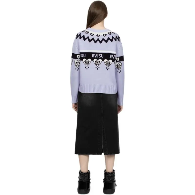 EVISU Sweaters Women's Purple-2