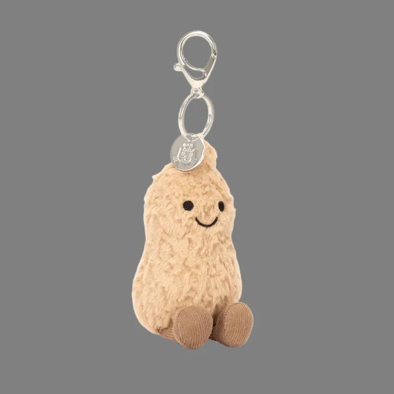 JELLYCAT Amuseables Peanut Bag Charm-3