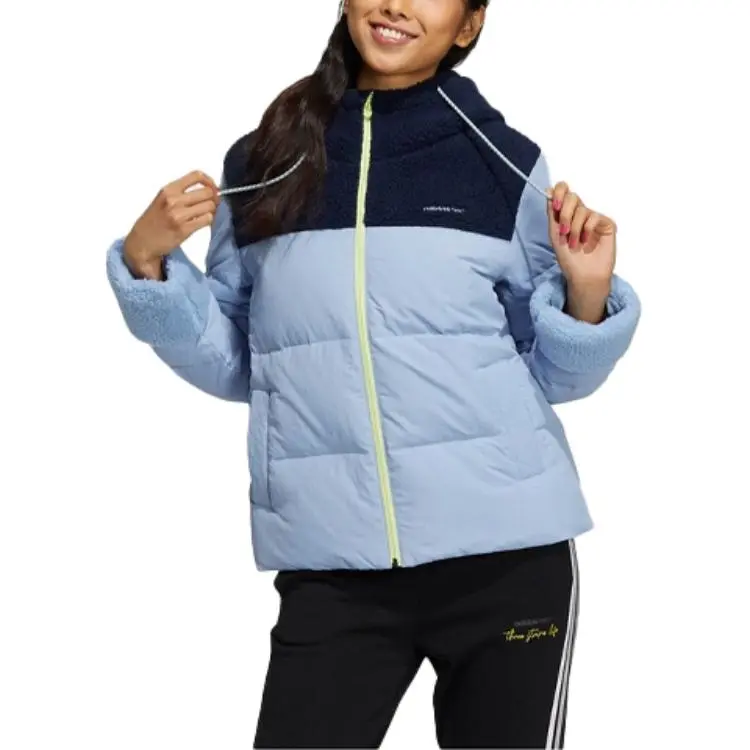 Adidas Neo Down Jacket Winter Women's Light Blue-2
