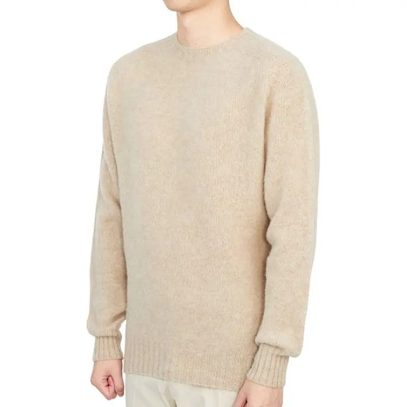 HOWLING STAR Sweater Men's Beige-4