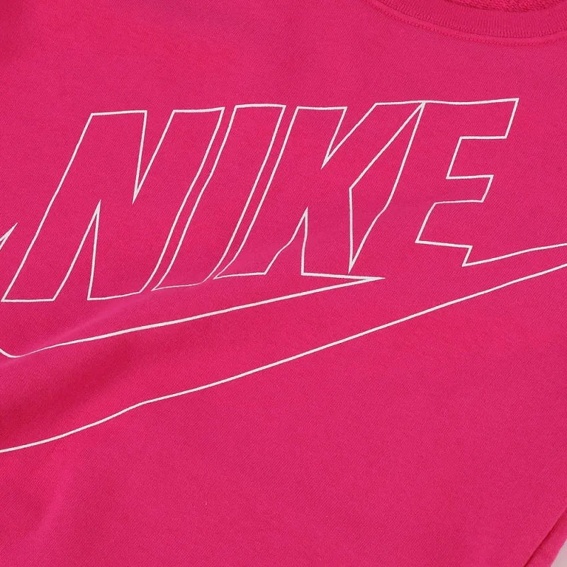 Nike RALLY CREW Sweatshirt Women's Rose Red-3