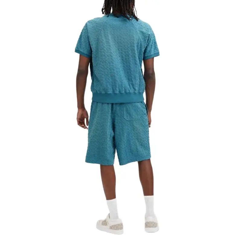 COACH SS23 Casual Shorts Unisex Light Blue-3