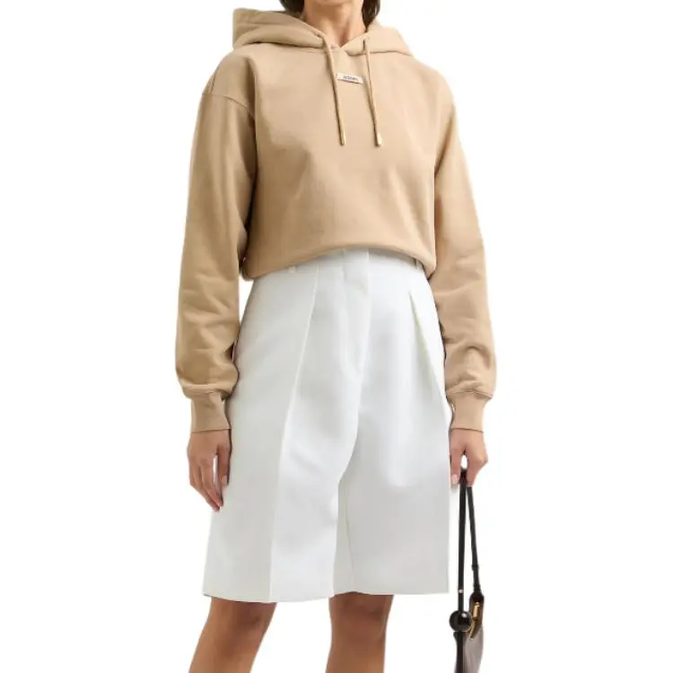 Jacquemus Logo Patch Drawstring Hoodie-3