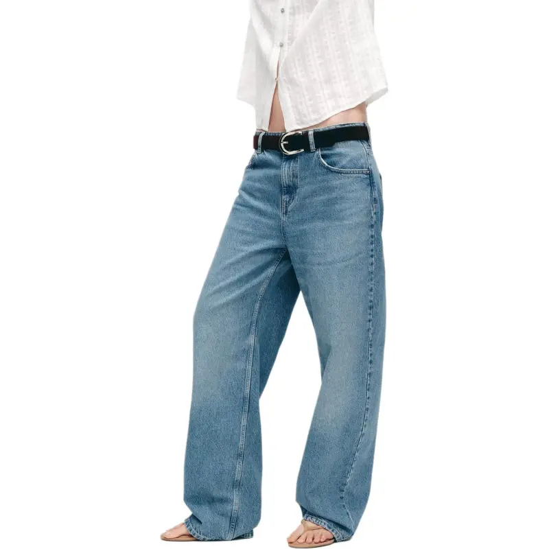 ZARA Jeans Women's Light Blue-4