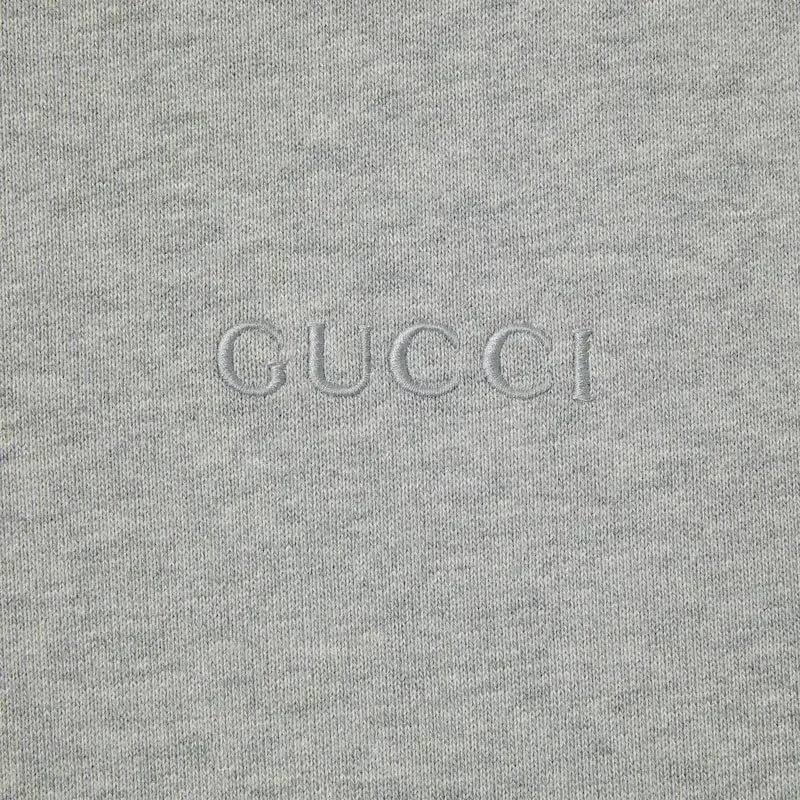 GUCCI Stripe Detailed Drawstring Hoodie-8