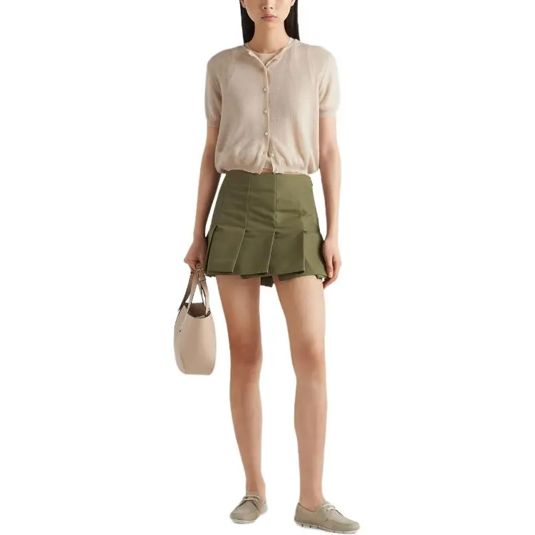 PRADA Short sleeved Cashmere Cardigan-2