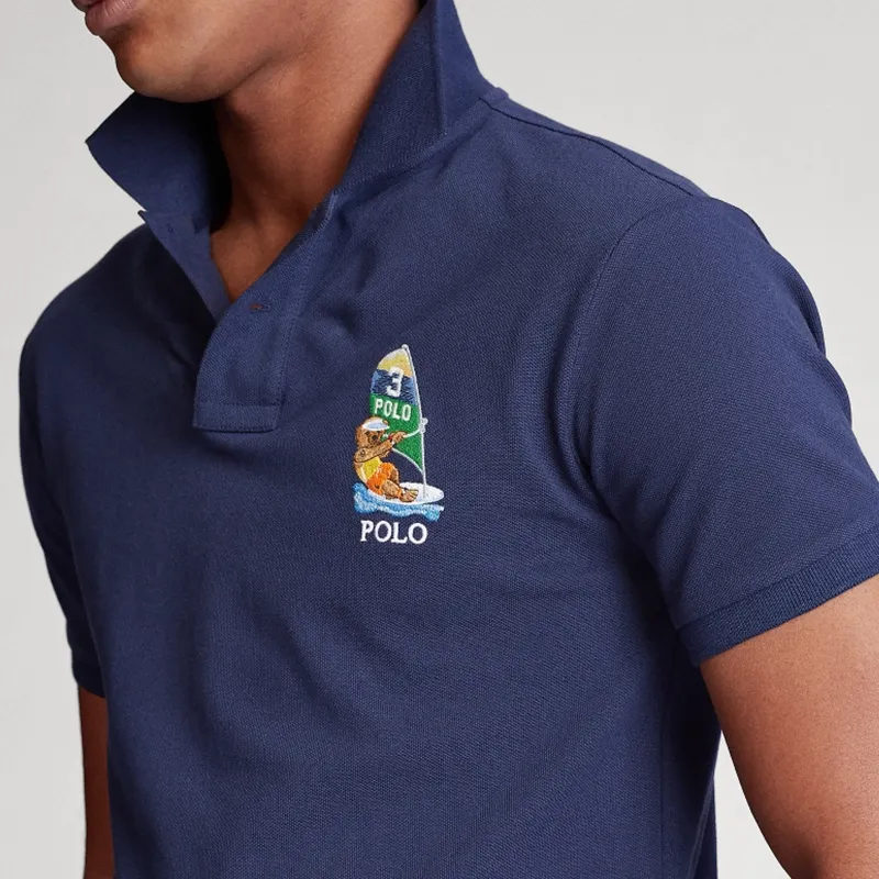 Polo Ralph Lauren Polo Shirt Men's Dark Blue-3