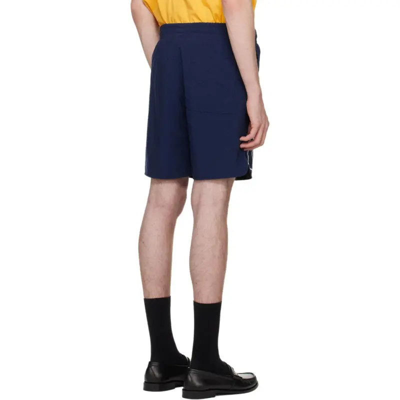 RHUDE Logo print Track Shorts-4