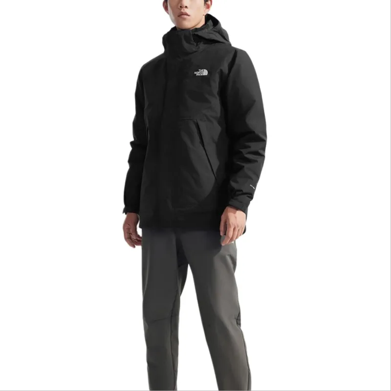 THE NORTH FACE City Outdoor Collection Hiking Waterproof And Warm Windbreaker Jacket Unisex Cosmic Black-2