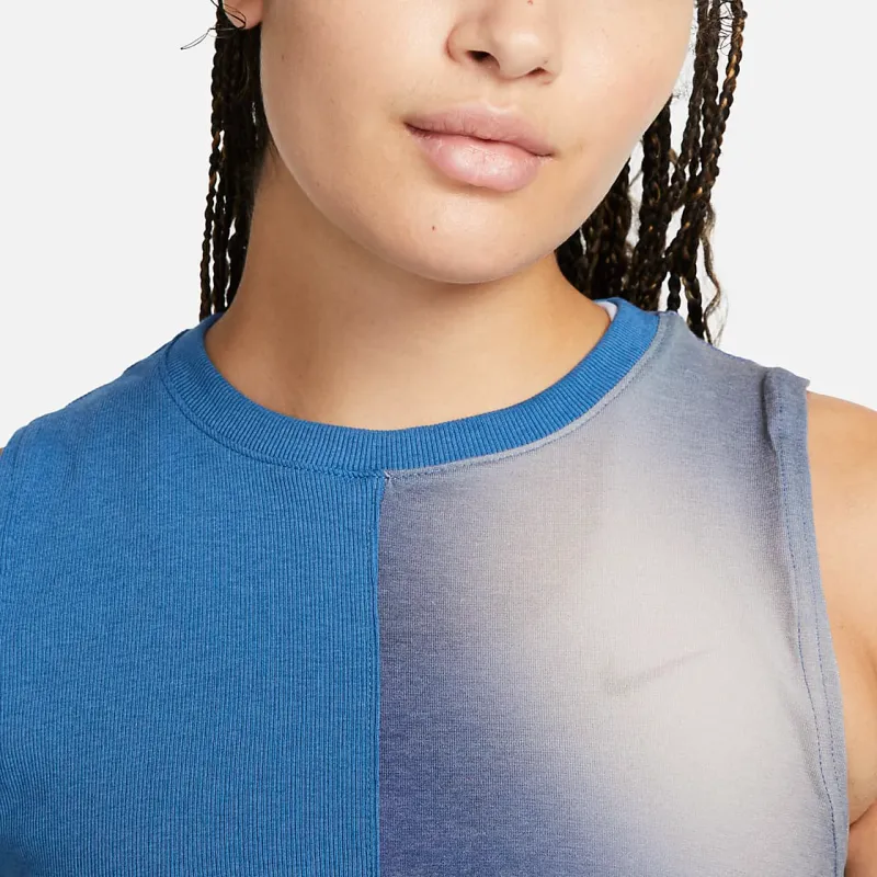 Nike Tank Tops Women's Midnight Marine Blue-3