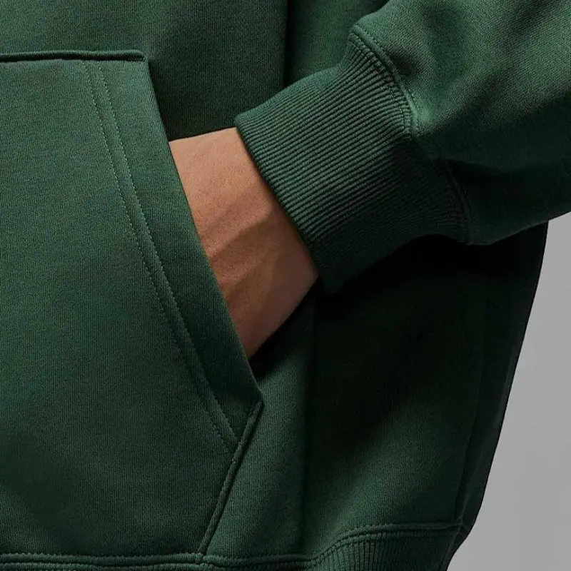 Jordan Brooklyn FleeceOVERSIZED Sweatshirt Men's Fir Green/Sail White-4