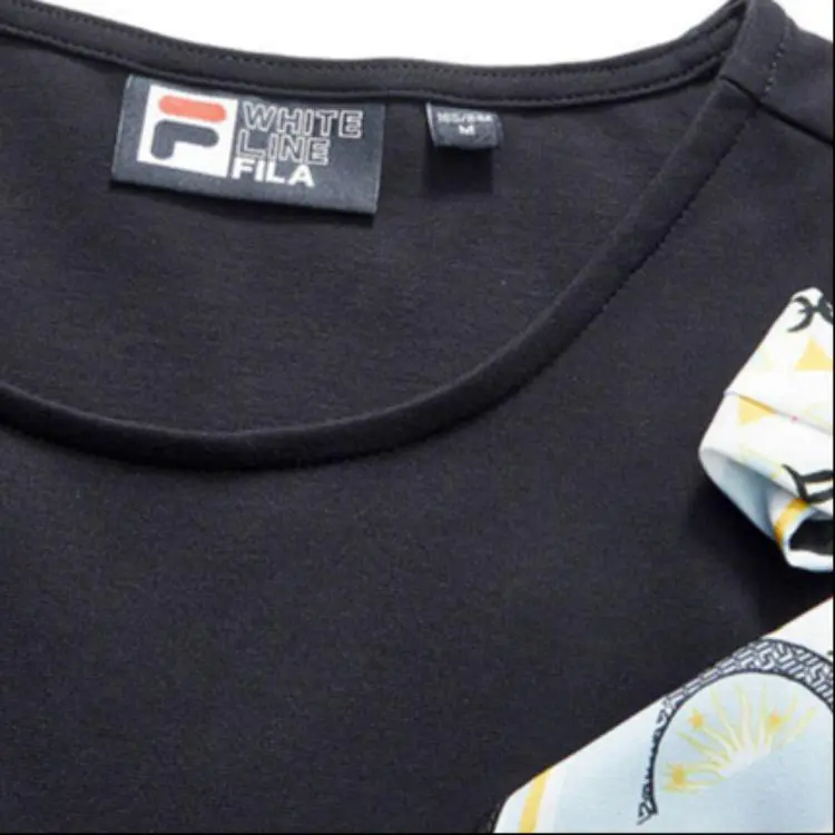 FILA Short Sleeved Dress Women's Navy Blue-2