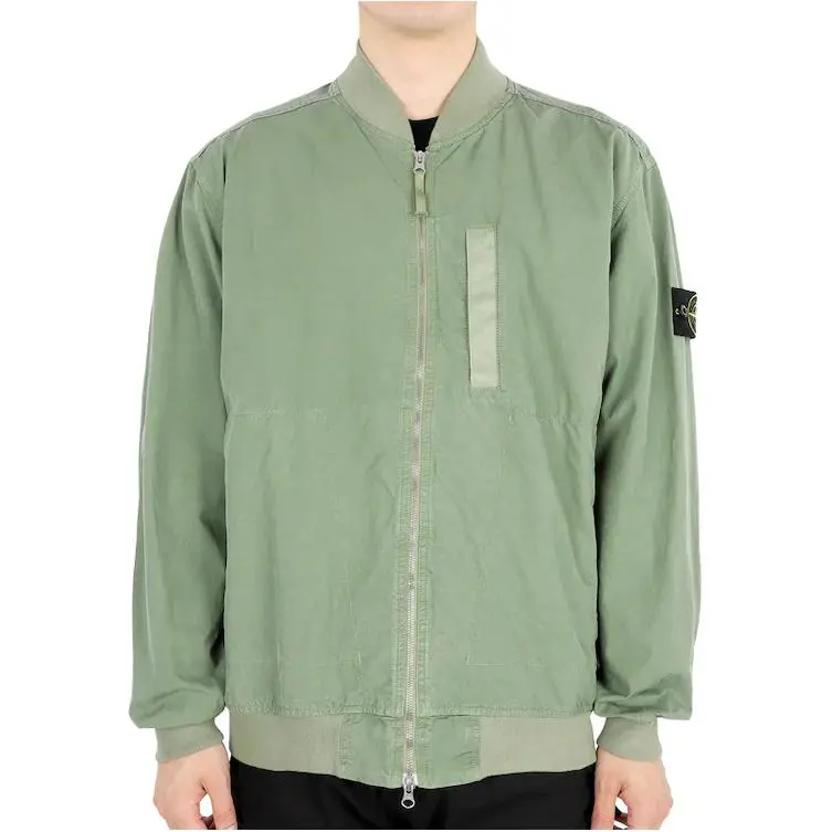 STONE ISLAND Compass motif Bomber Jacket-4