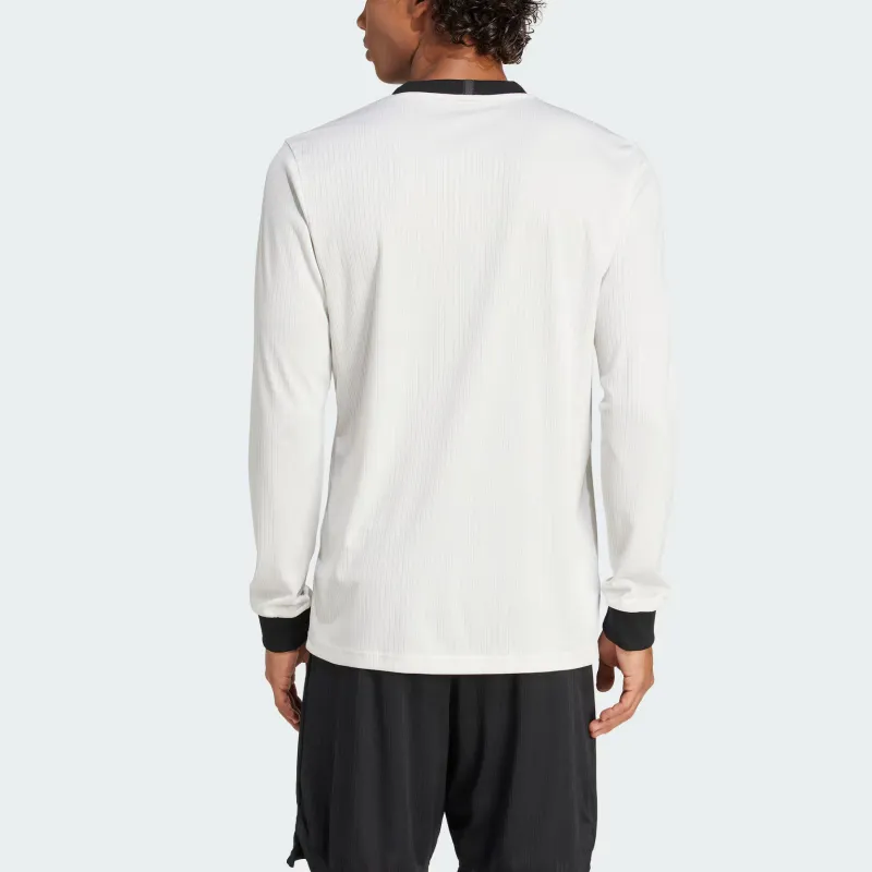 Adidas Originals ANNIVERSARY SS25 Soccer Jersey Men's White/Black-4