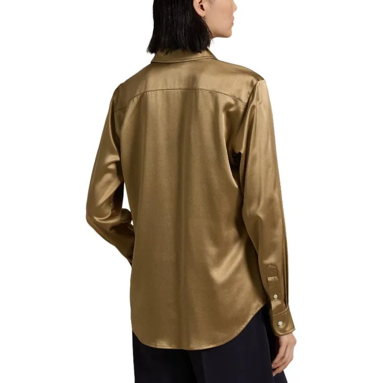 Polo Ralph Lauren Satin Charmeuse Shirt-3