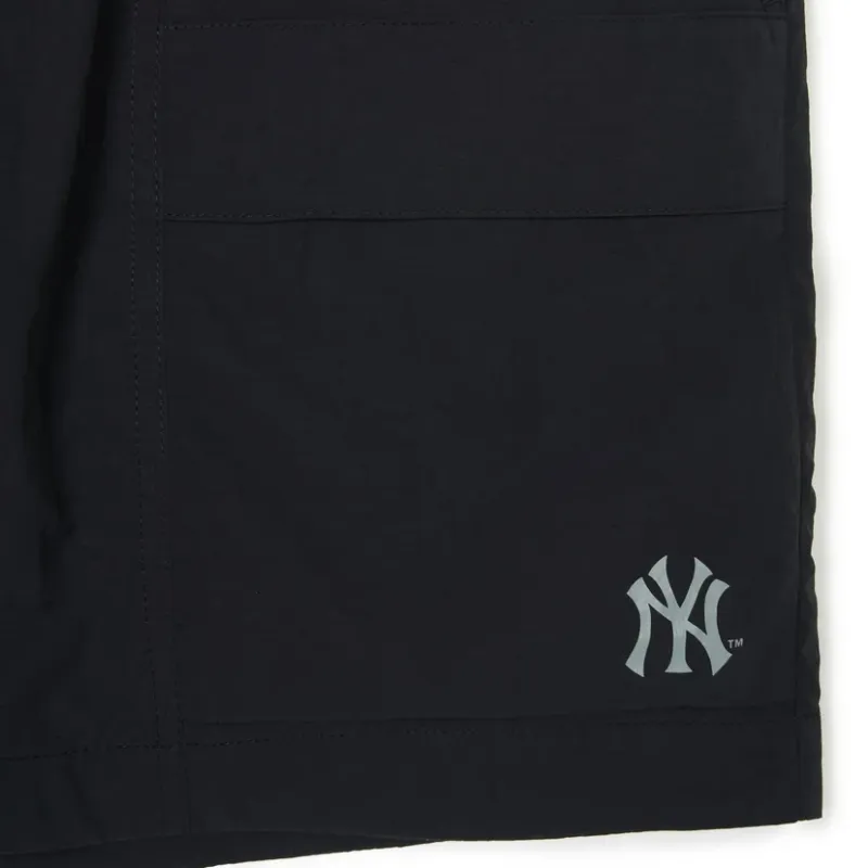 MLB Common Varsity Casual Shorts Men's Black-4