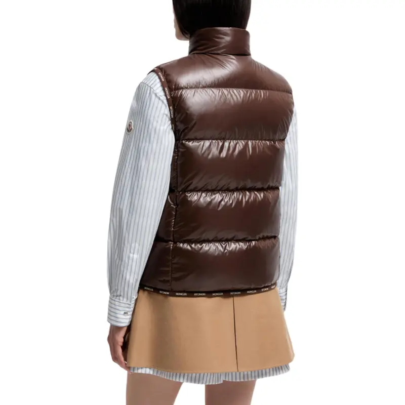 Moncler Vests Women's Brown-3