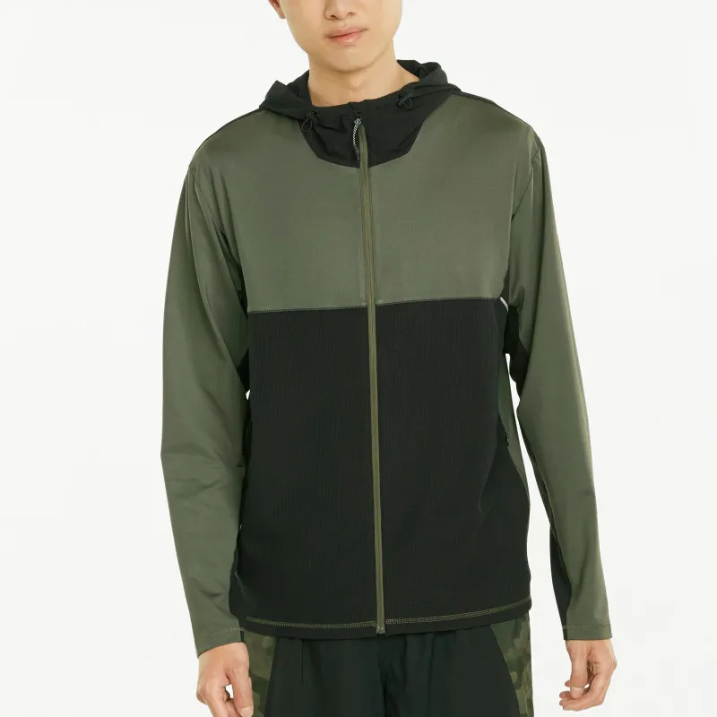 PUMA RUN COOLADAPT Jacket Men's Grape Leaf Green-3