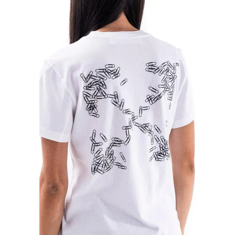 OFF WHITE T Shirt Women's White-4