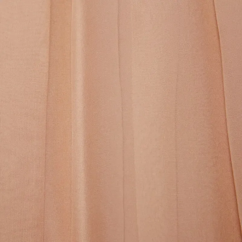 GUCCI Chiffon Pleated Mid length Skirt-4