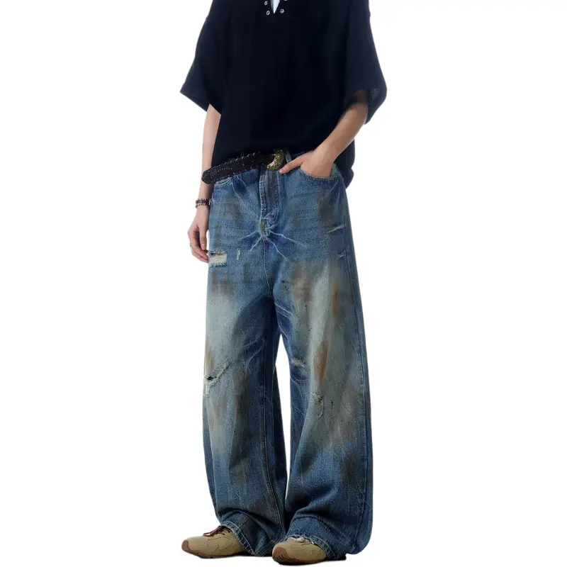 VINMUK Jeans Unisex Blue-6