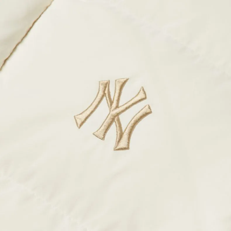 MLB New York Yankees Down Jackets Women's Ivory White-2