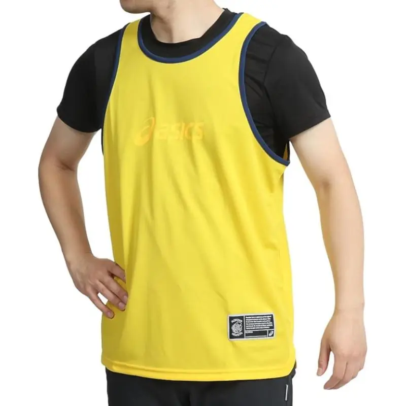 Asics Tank Tops Men Yellow-2