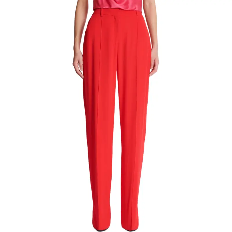 BALMAIN Crepe Tailored Trousers-1