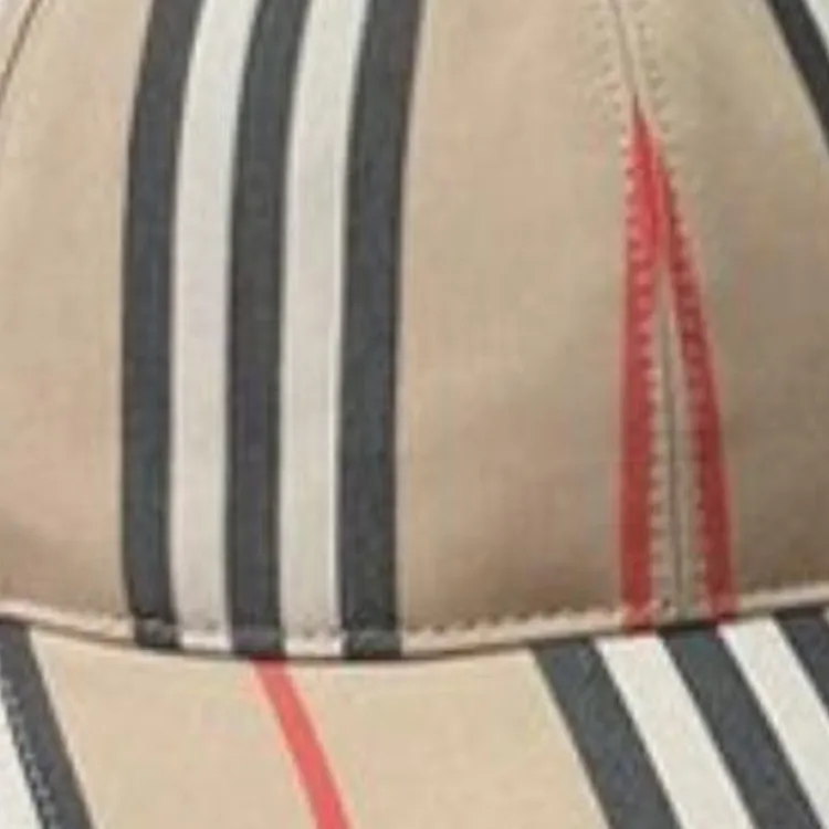 Burberry Cotton Baseball Caps Unisex Brown-1