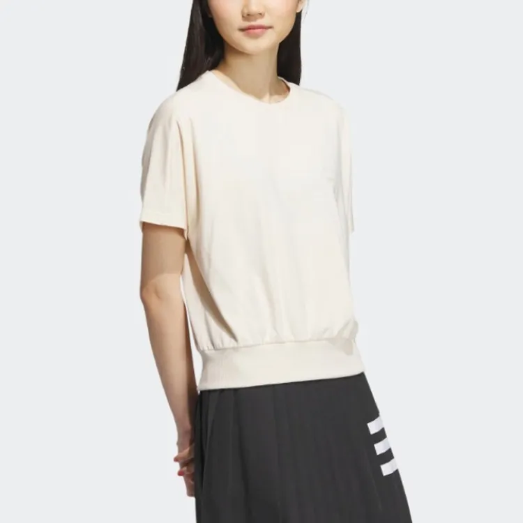 Adidas Neo T Shirts Women's Wonder White-2