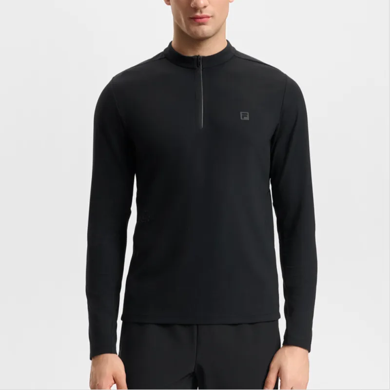 FILA 2025Q1 T-Shirt Men's Pitch Black-3