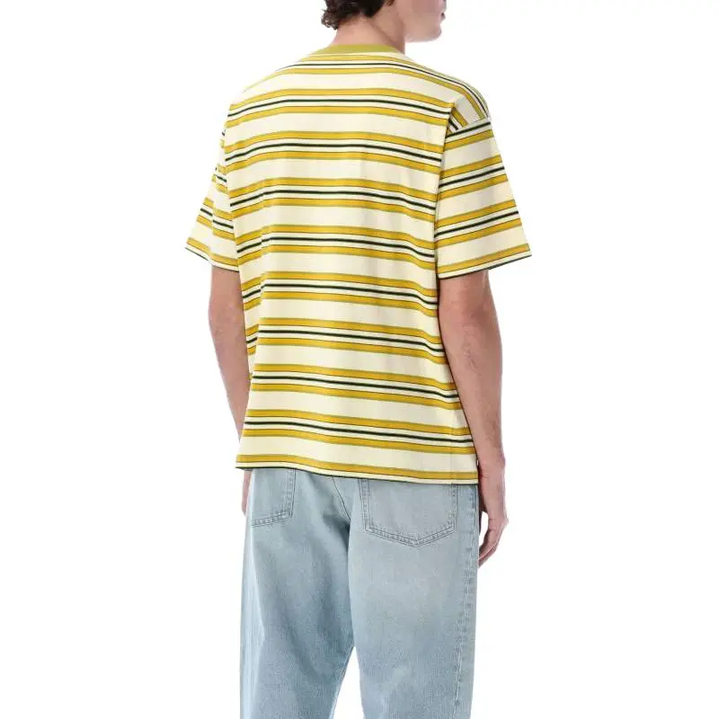 HUF Striped T shirt-1