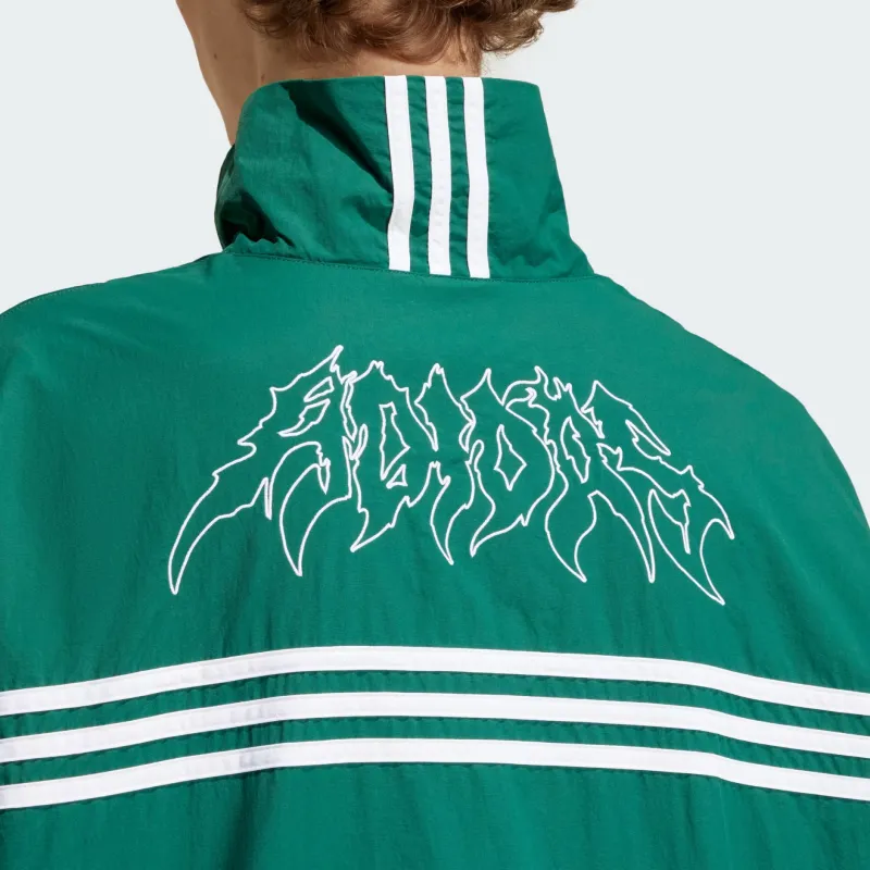 Adidas Originals Flames Jacket Jackets Coats Men's Forest Green-4