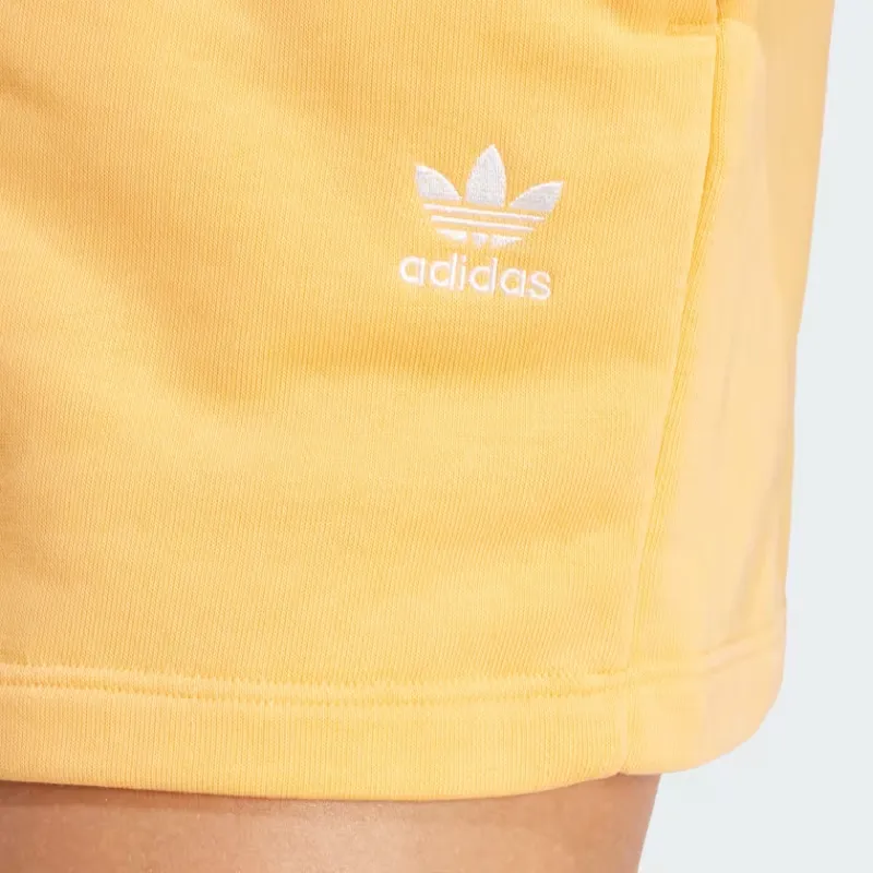 Adidas Originals ESSENTIALS Adicolor Essentials French Terry Shorts Casual Shorts Women's Yellow-4