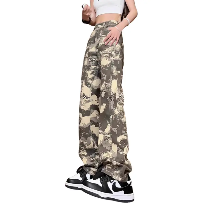 ORMY Jeans Unisex Desert Camouflage-1