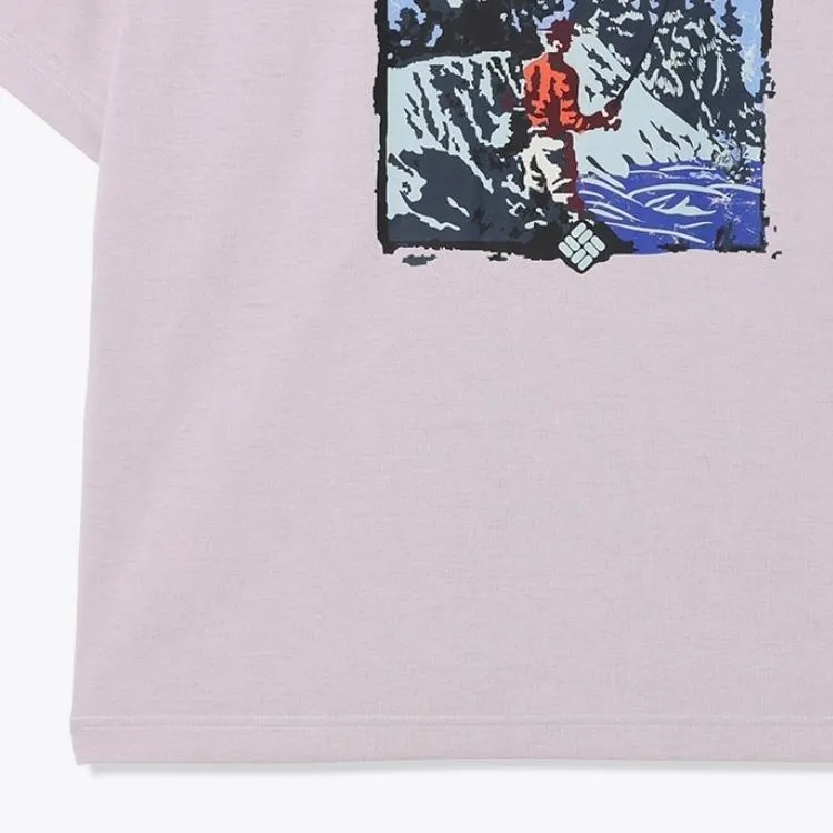 Columbia Burn Novel T Shirt Men's Lavender 551-3