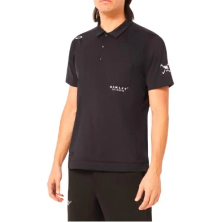 Oakley Polo Shirts Men Black-4