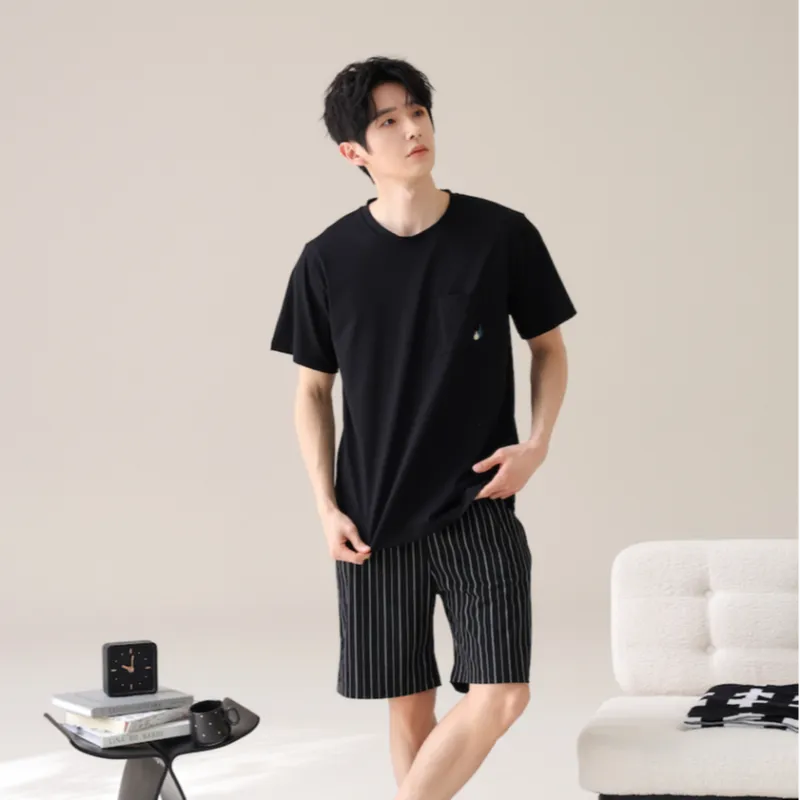 HUADAOJI Men Pajama Sets-1