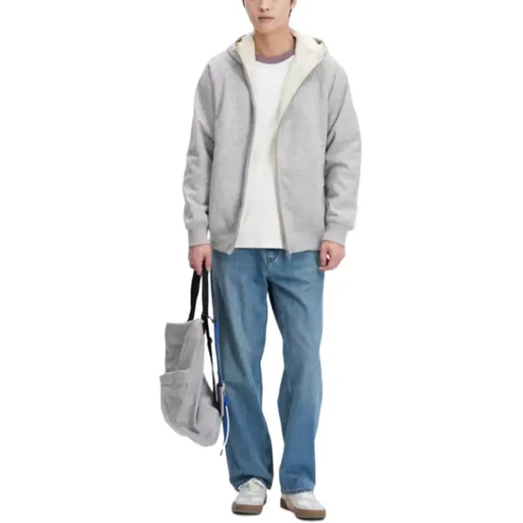 UNIQLO Puffer Jacket Unisex Gray-1