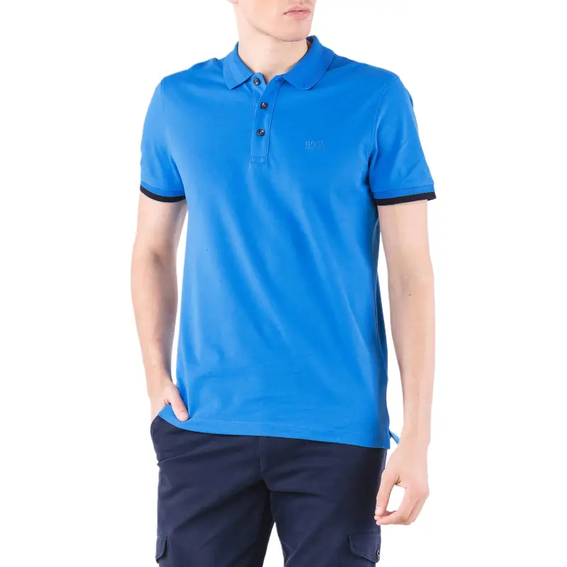 HUGO BOSS Polo Shirt Men's Bright Blue-2