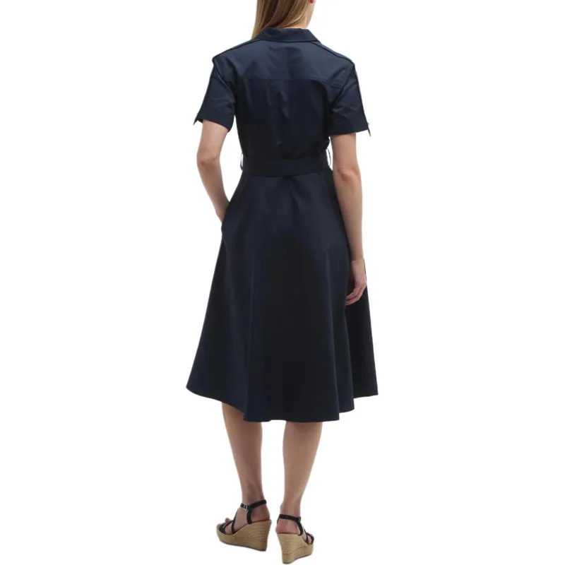 BARBOUR Short Sleeved Dress Women's Blue-2