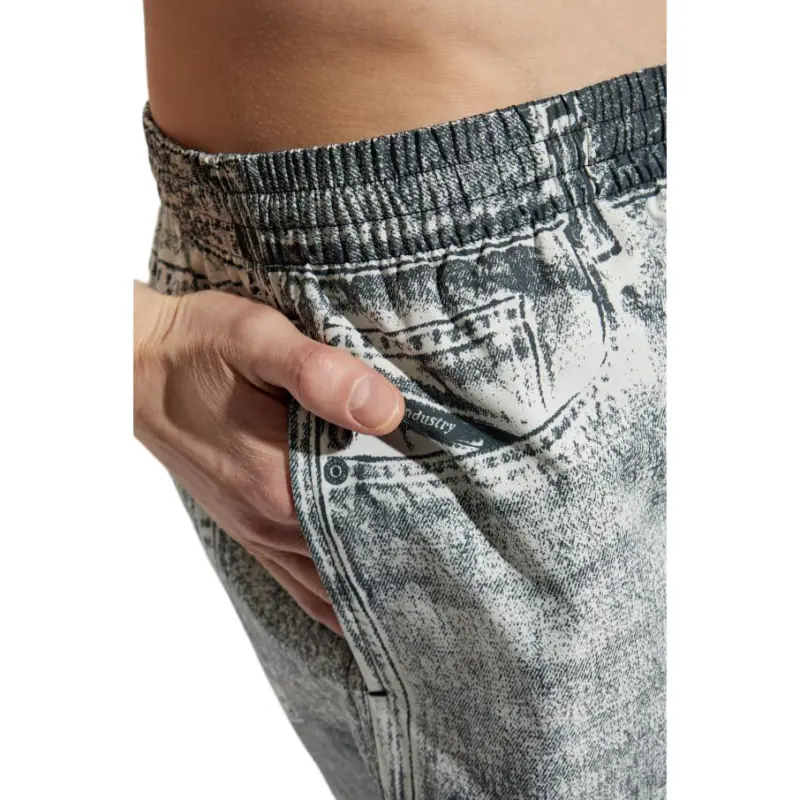 DIESEL Ken 37 Dnm Mid Length Swim Shorts-3