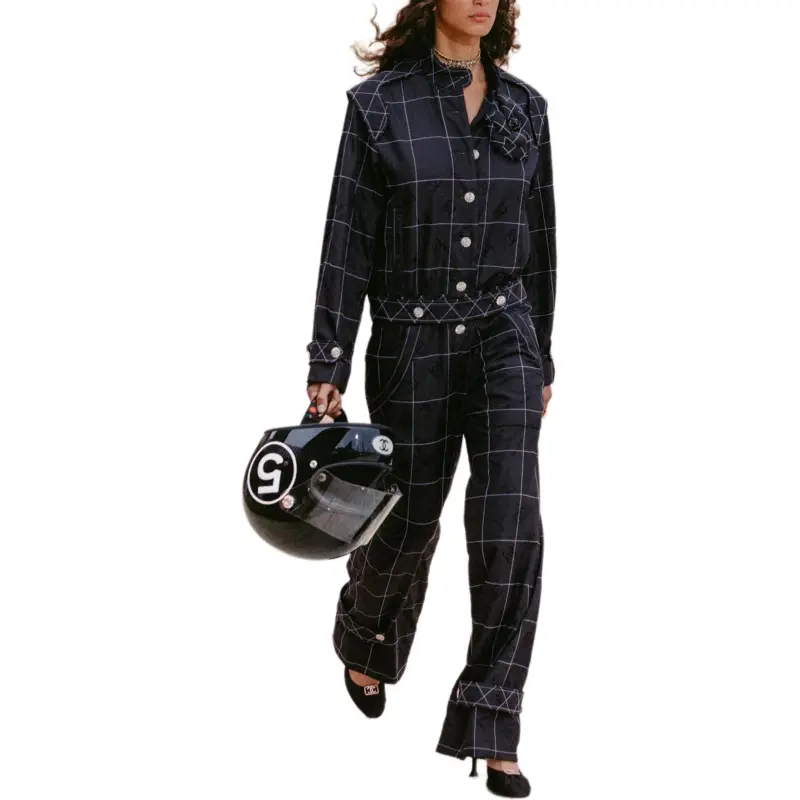 CHANEL Jumpsuits Women's Black-2